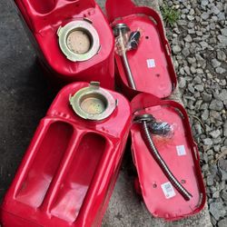 New /Old Stock, Blitz 5 Gallon Fuel Cans