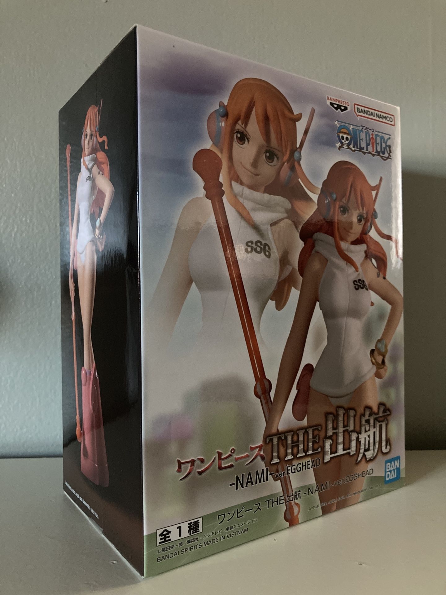 One Piece Nami Egghead The Departure Anime Statue Figure BANDAI NEW