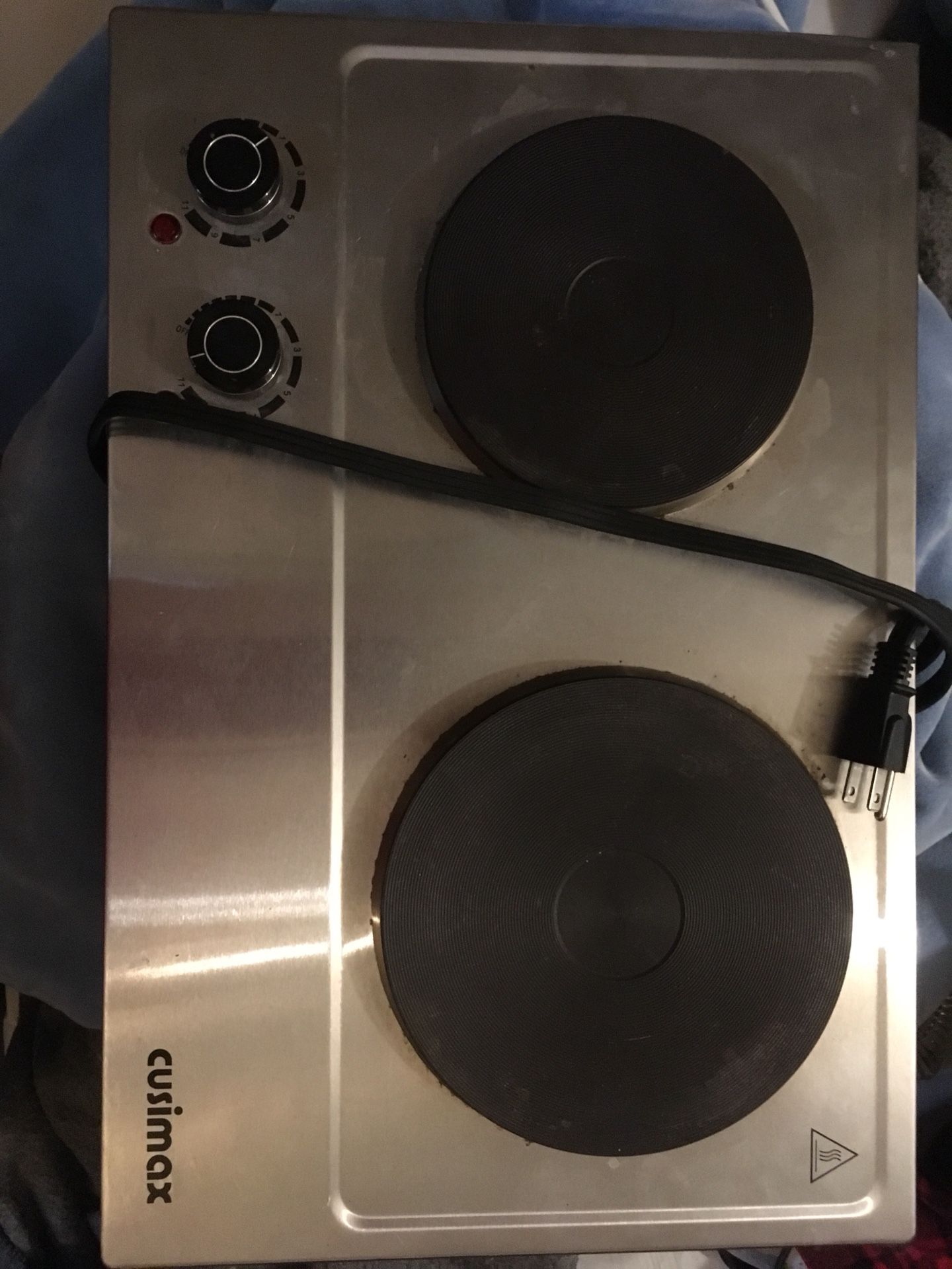 HEAVY DUTY DUAL BURNER INDUCTION COOKTOP