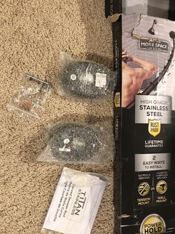 new shower curtain tube