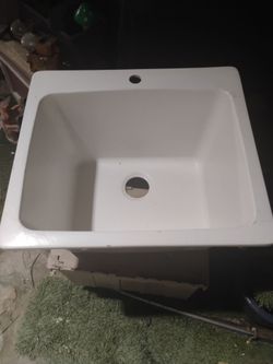 20"x17" Basin drop in sink