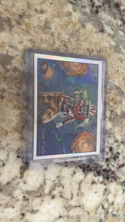 Topps Chrome San Francisco 49ers George kittle starry night Football Card