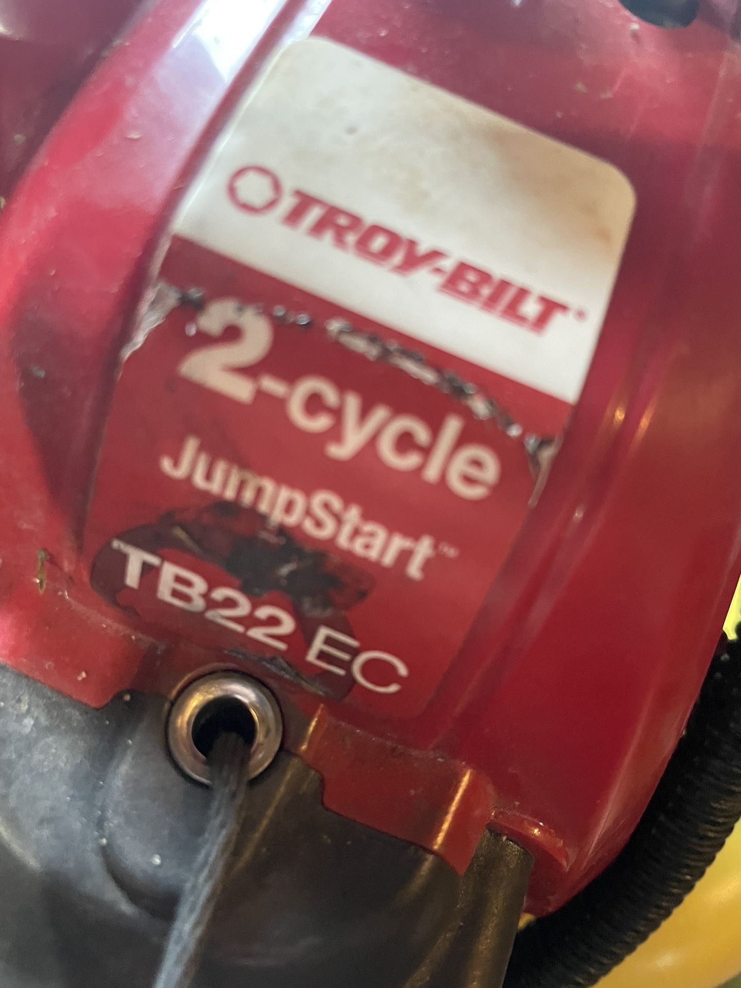 Troy-Bilt 2 Cycle Weed Trimmer.