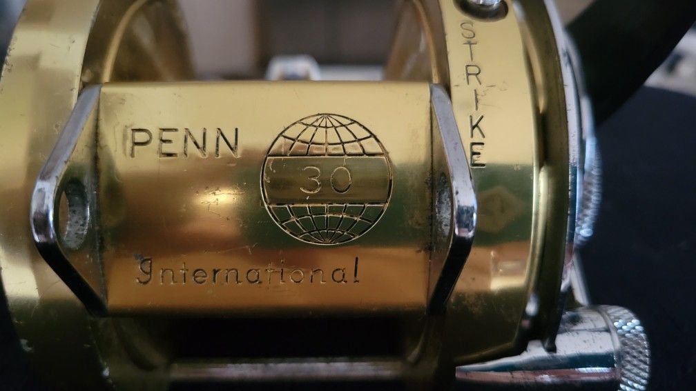 Penn International 30 Custom T-Bar Upgrade Handle Fishing Reel $200