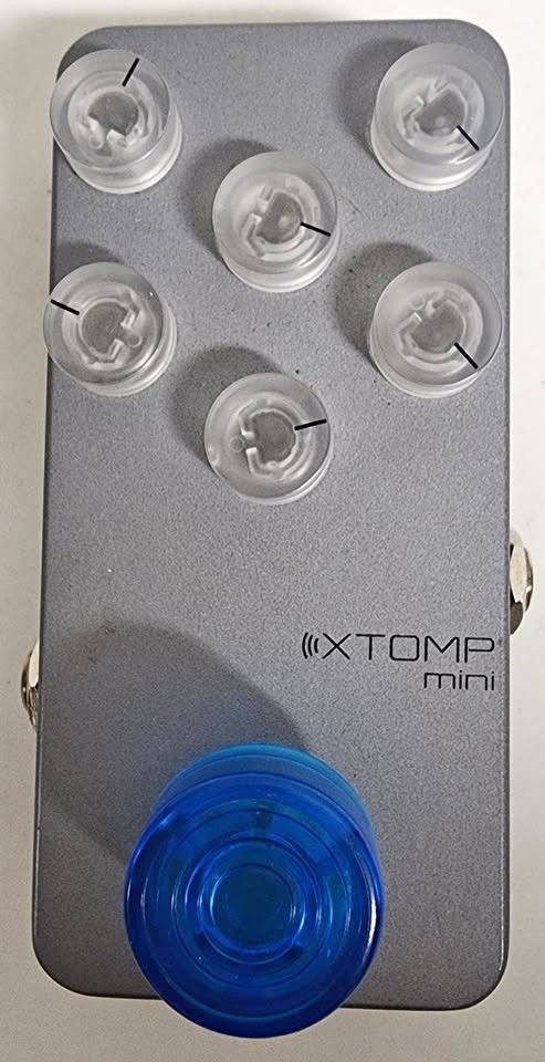 Hotone XTOMP Mini Bluetooth Modeling Effects Pedal