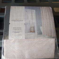 Threshold Shower Curtain