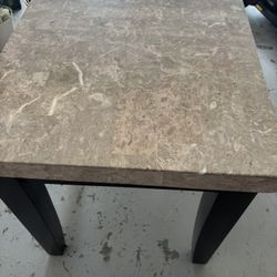 Marble Top Side Table / End Table – Elegant & Sturdy