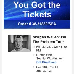 Morgan Wallen tickets 