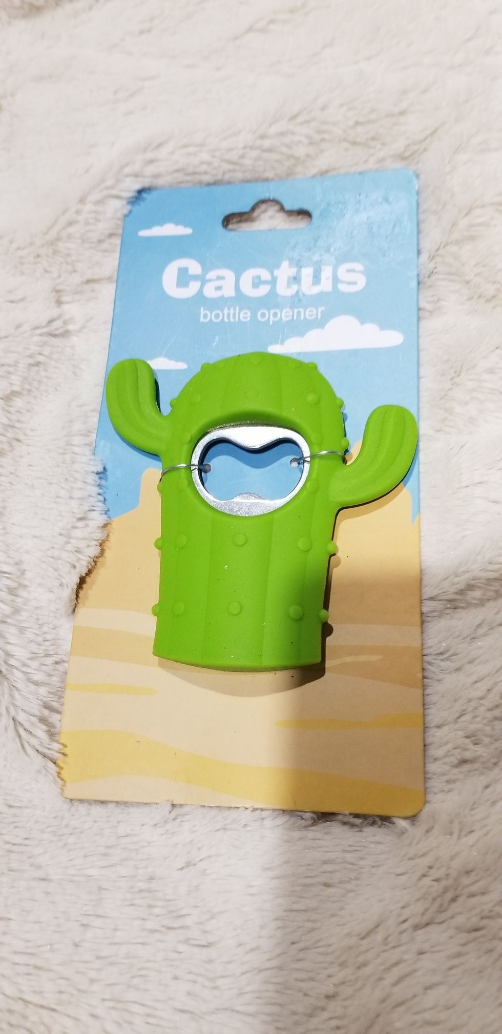 Cactus bottle opener