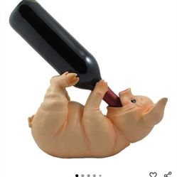 Pig Wine Bittle Holder