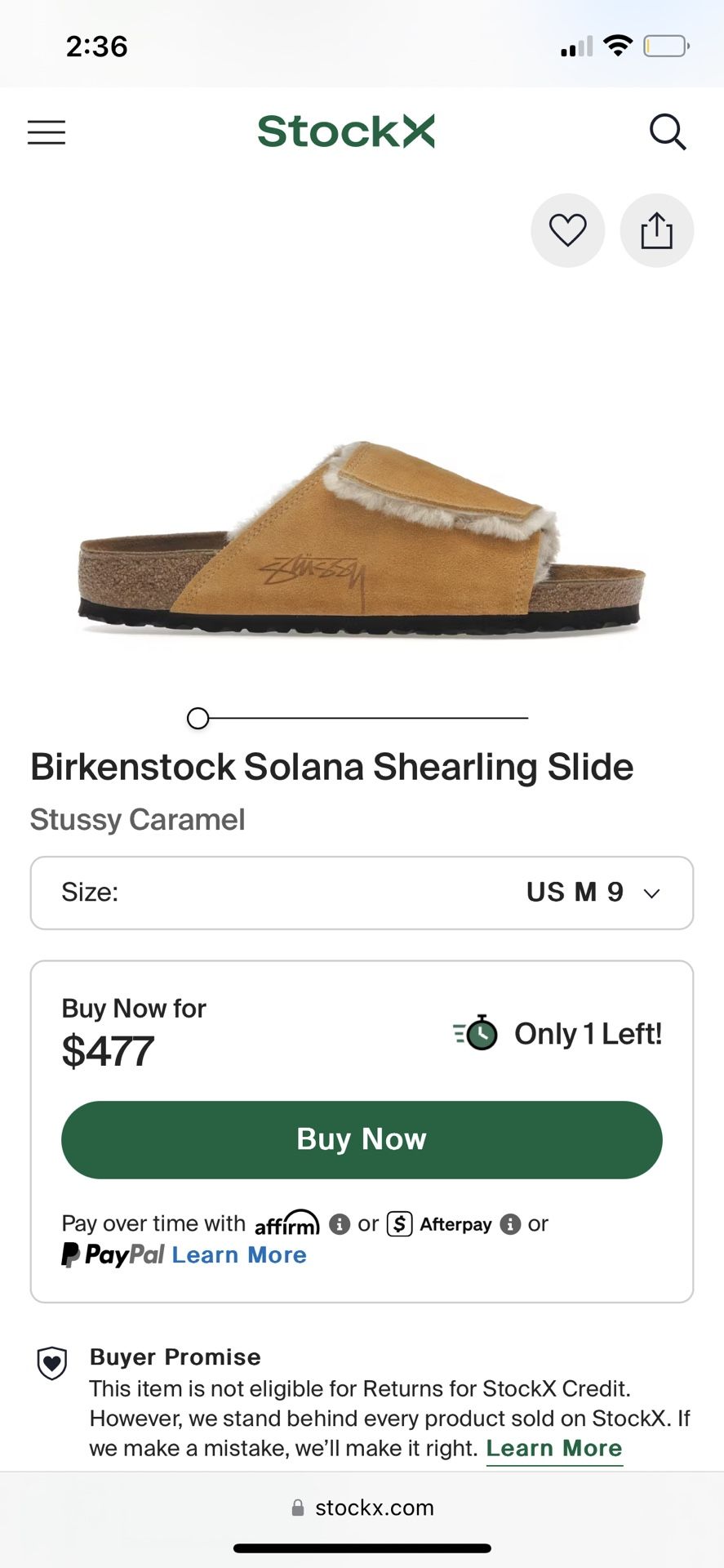 Birkenstock x Stussy Slides