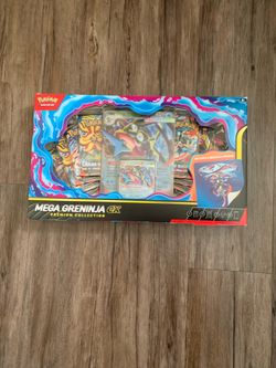 Mega Greninja Ex Premium Collection Box Pokemon packs