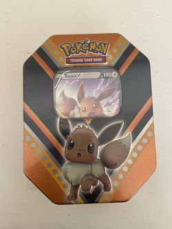 Pokemon TCG Eevee V standard tin