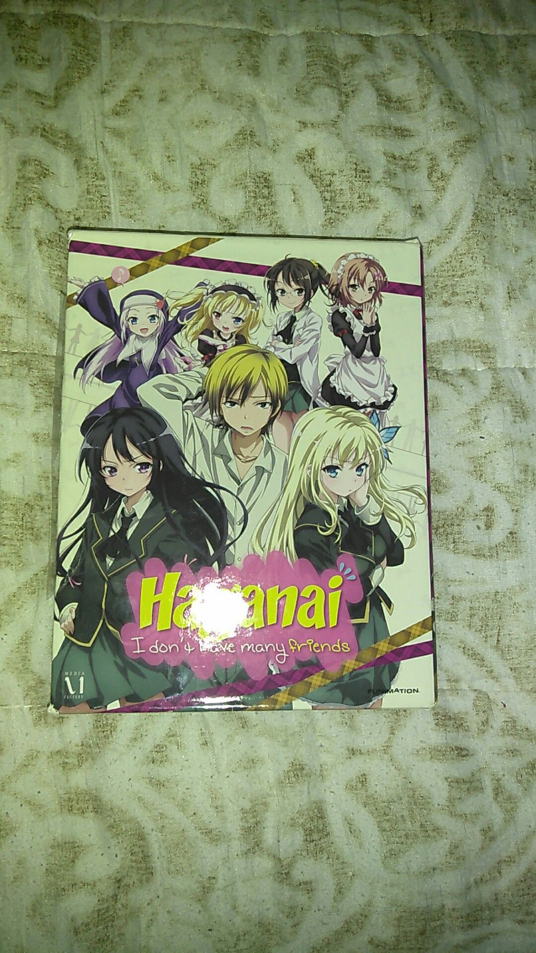 Haganai The Complete First Season Limited Edition Blu ray DVD Combo Anime Series Books Movies Music