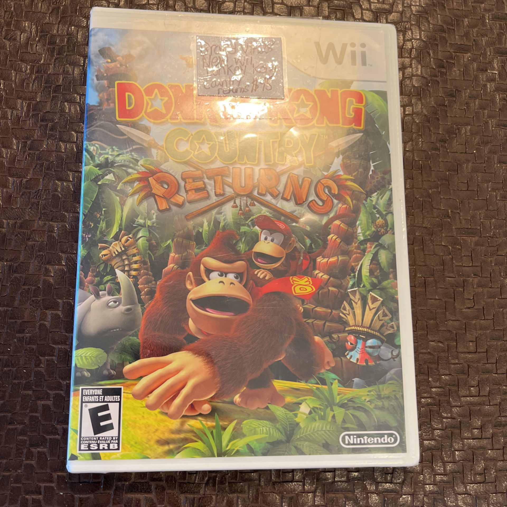 Donkey Kong Country Returns (Nintendo Wii, 2010) Factory Sealed Indented 