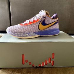 Nike LeBron XX Violet Frost Size 11.5