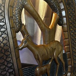 Handmade African Wooden Art chair 