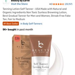 Beauty By Earth Self Tanner