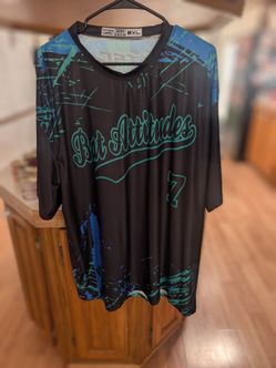 Bat Attitudes Men's Softball/Baseball Jersey Size 2XL By TSC Apparel