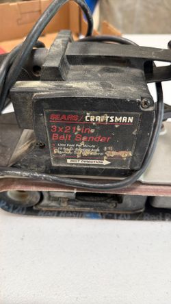 3x21 Craftsman Belt Sander
