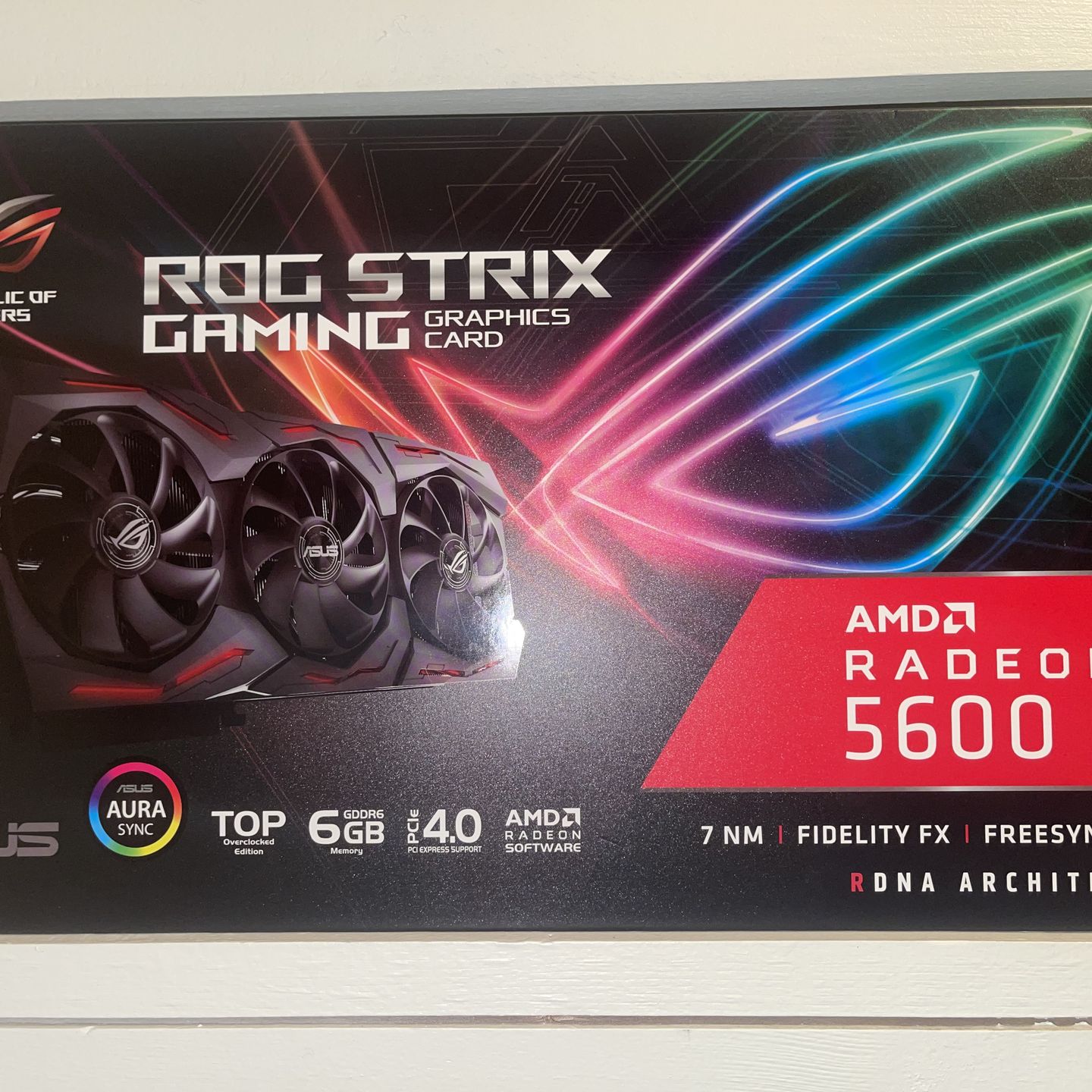 ASUS ROG Strix RX 5600 XT 6GB PC Graphics Card / GPU for Sale in ...