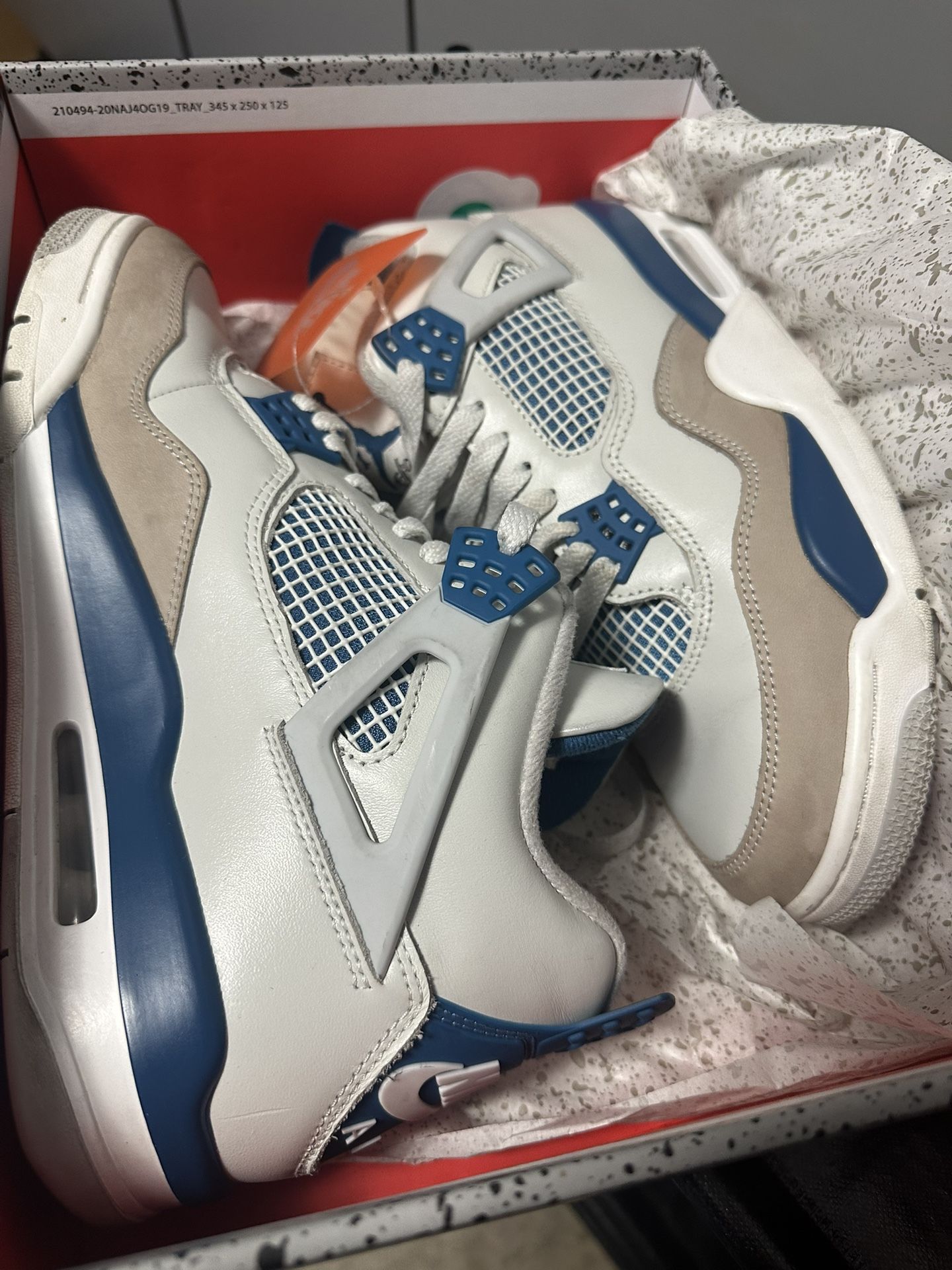 Jordan 4 Military Blue