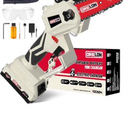 Cordless Mini Chainsaw for Dewalt 20v Max Battery, 4 Inch Brushless Chainsaw, Portable Battery Powered Chainsaw With Security Lock [Seniors Friendly],