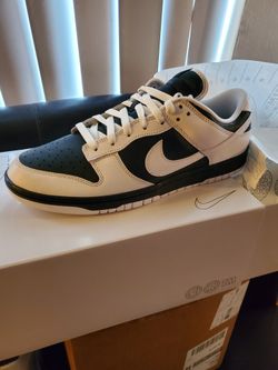 Custom Dunks Reverse Panda White And Black dunks by Mark