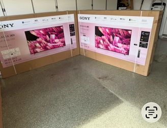85 TV Sony smart 4K HGTV full LED TV 120 Hz $55 down on financing for delivery six month warranty