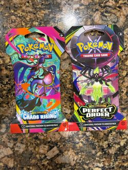 Chaos rising and Perfect Order Booster packs