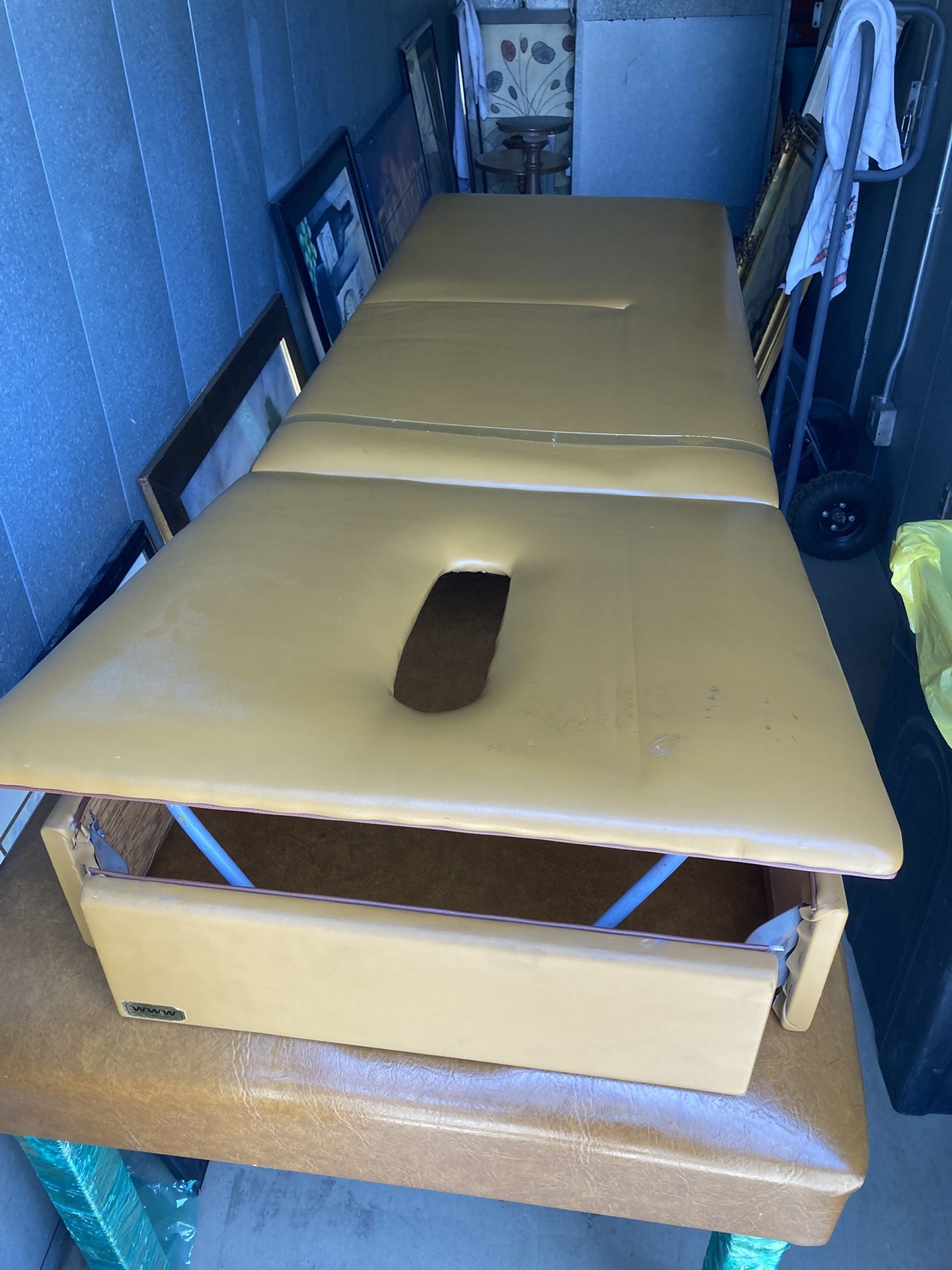 PT Chiropractic Table W Adjustable Head