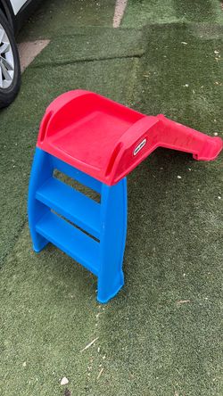 Little tykes slide 48 inches long by 28 inches high and 14 inches