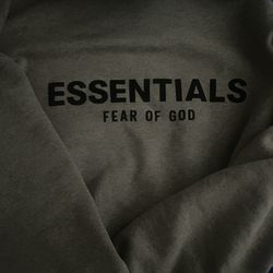 Dark Oatmeal Essentials Hoodie