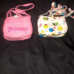 Little Girls Coin Purses 2 For $5
