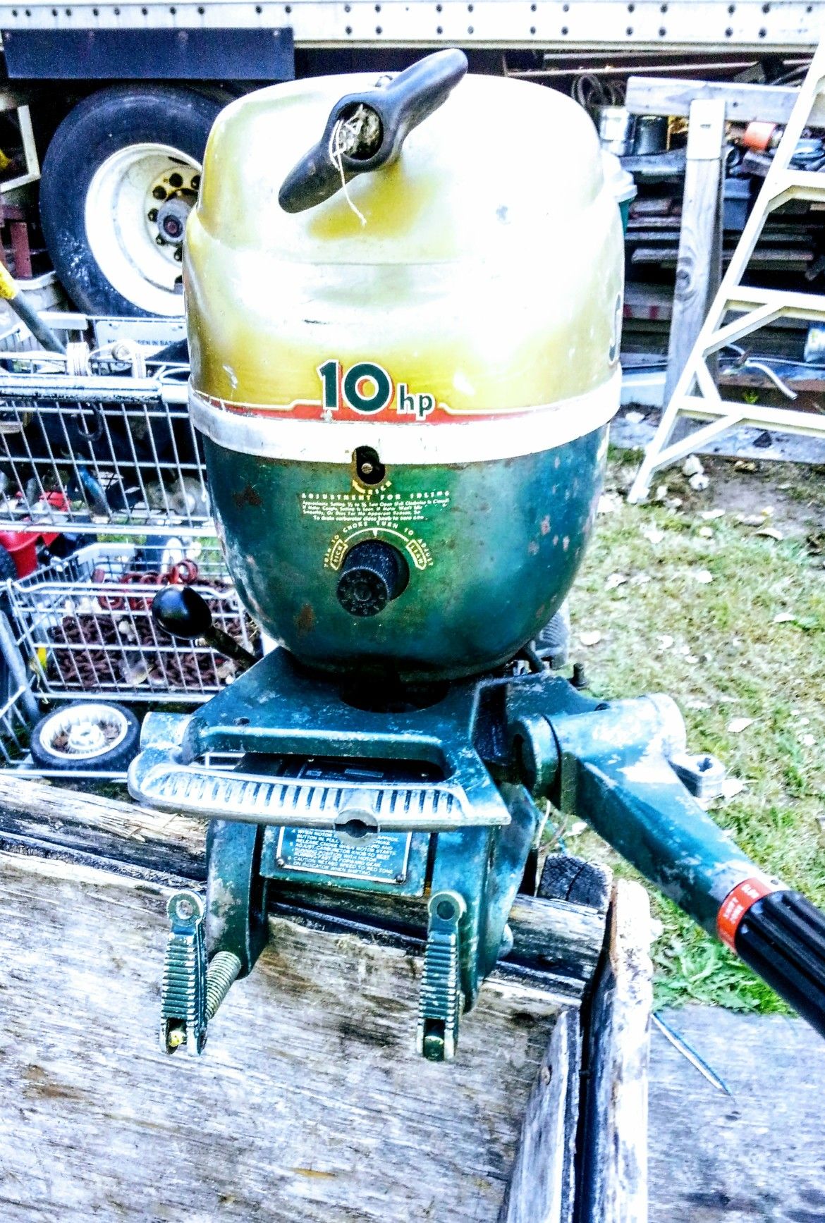 SCOTTATWATER 10 hp outboard motor for Sale in Federal Way, WA OfferUp