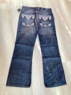 Brand new Men's Embroidered Jeans