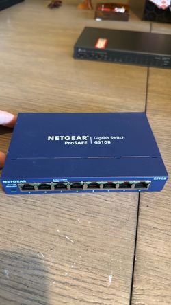 NETGEAR ProSAFE GS108v4 8-Port Gigabit Ethernet Switch