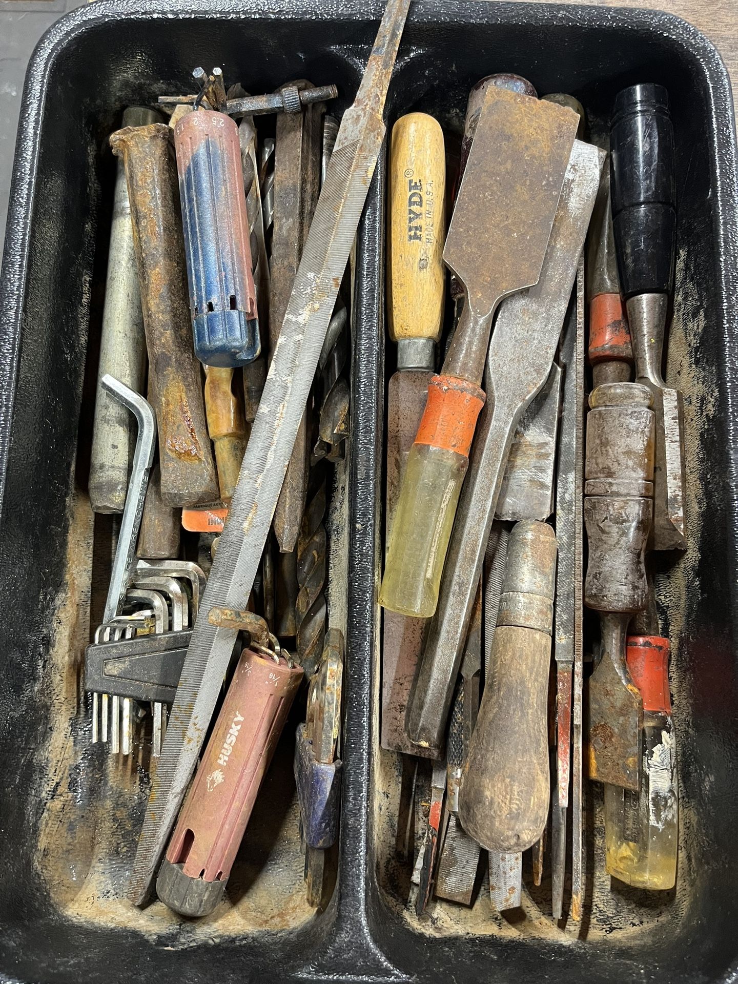 Massive Collection Files, Allen Wrench, Chisels, Drill Bits 