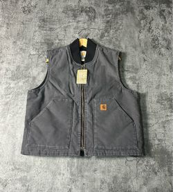 Carhartt Canvas Work Vest Large