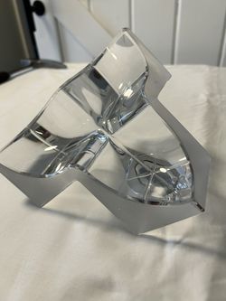 Vintage Crystal Sculpture Dan