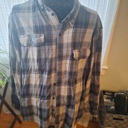Faded Glory Flannel Size 2 XL 