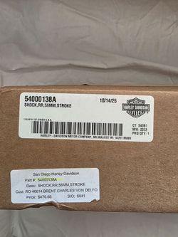 2022 Harley Davidson  softail 12.5 mono shocks