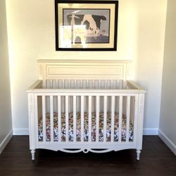 Crib And Mattress 
