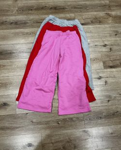 Women’s Sweatpants / Women’s Fleece Wide Leg Lounge Pants