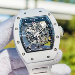 𝐑𝐢𝐜𝐡𝐚𝐫𝐝 𝐌𝐢𝐥𝐥𝐞  Bubba Watson White Ceramic Watch