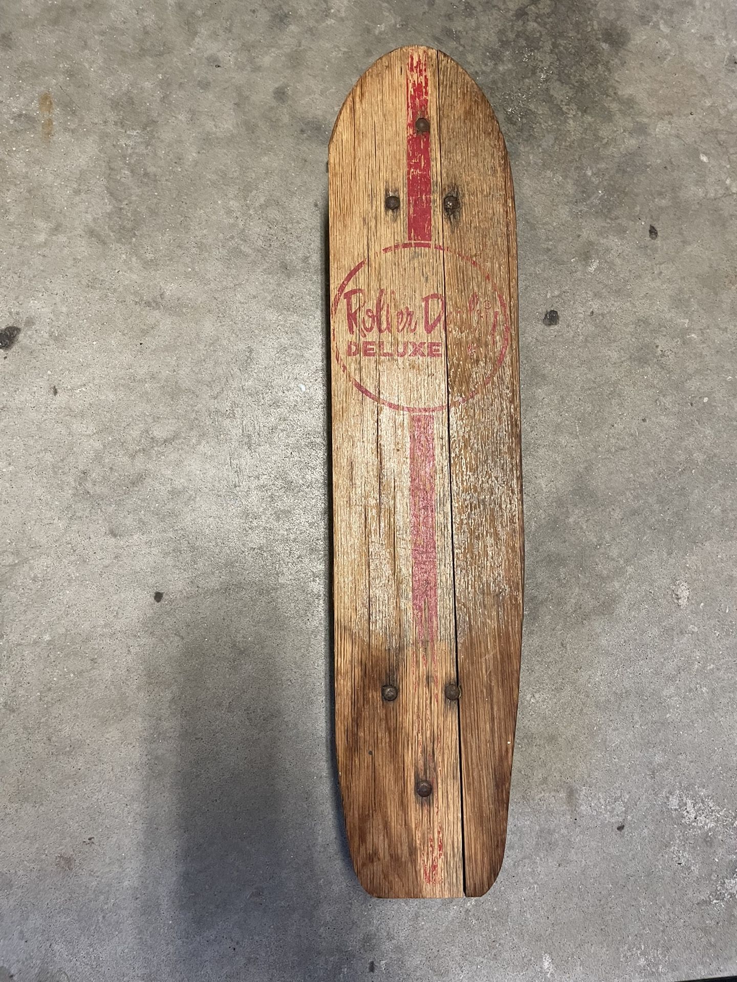 Vintage 1960’s Skateboard