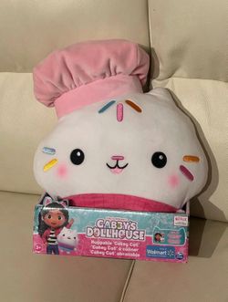 Gabbys Dollhouse Cakewalk Cat plush toy