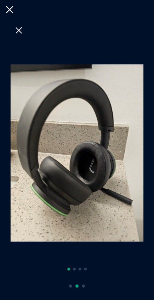 Xbox Wireless Gaming Headset for Xbox Series X|S, Xbox One, and Windows 10|11 - Black