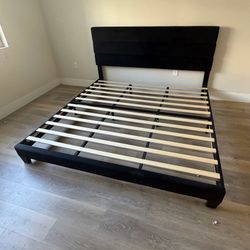 King Size Platform Bed Frame