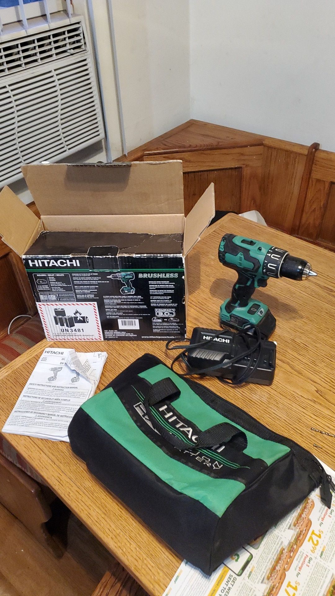 Hitachi DV18DBFL2S 18 V Brushless hammer drill is bringing power and torque to a whole new level. This tool features a Brushless motor
